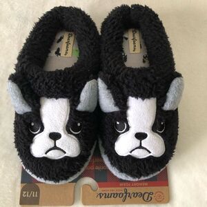 New dearfoams kids slippers, kids size toddler size 11/12